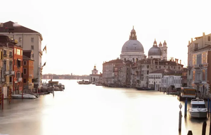 Framed Print : View of The Cran Canal from the Accademia Bridge, Venice, Veneto, Italy