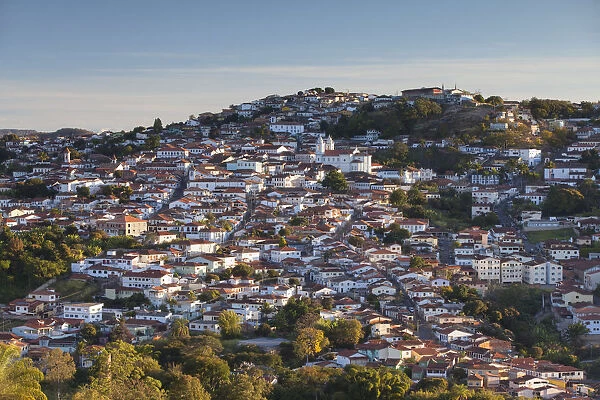 View of Diamantina (UNESCO World Heritage Site), Minas Gerais, Brazil