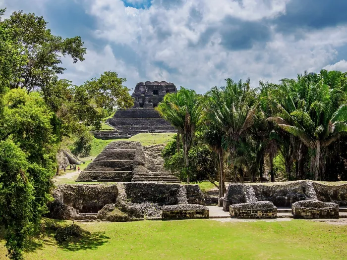 Framed Print : View towards El Castillo, Xunantunich Archaeological Site, Cayo District, Belize Framed Print : View towards El Castillo, Xunantunich Archaeological Site, Cayo District, Belize