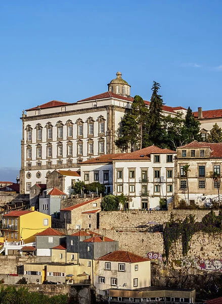 View towards Episcopal Palace, Porto, Portugal