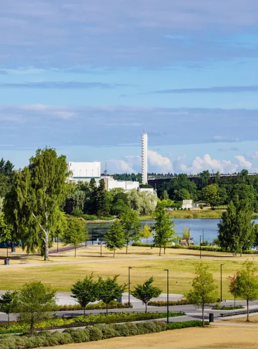 Framed Print : View towards the Finnish National Opera and Ballet, Helsinki, Uusimaa County, Finland Framed Print : View towards the Finnish National Opera and Ballet, Helsinki, Uusimaa County, Finland