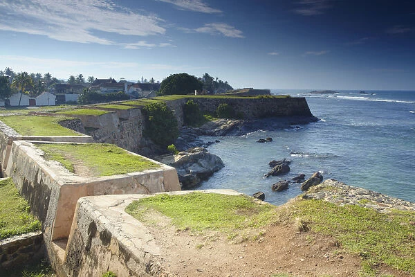 View of Fort ramparts, Galle, Southern Province, Sri Lanka