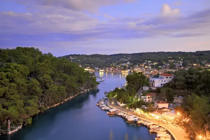 Framed Print : View Over Gaios Harbour, Paxos, The Ionian Islands, Greek Islands, Greece, Europe Framed Print : View Over Gaios Harbour, Paxos, The Ionian Islands, Greek Islands, Greece, Europe