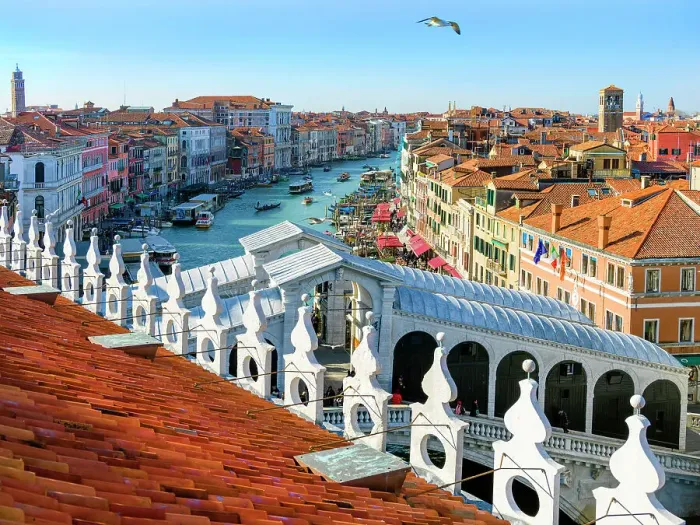 Framed Print : View of Grand Canal, Gondolieri Venice, Veneto, Italy Framed Print : View of Grand Canal, Gondolieri Venice, Veneto, Italy