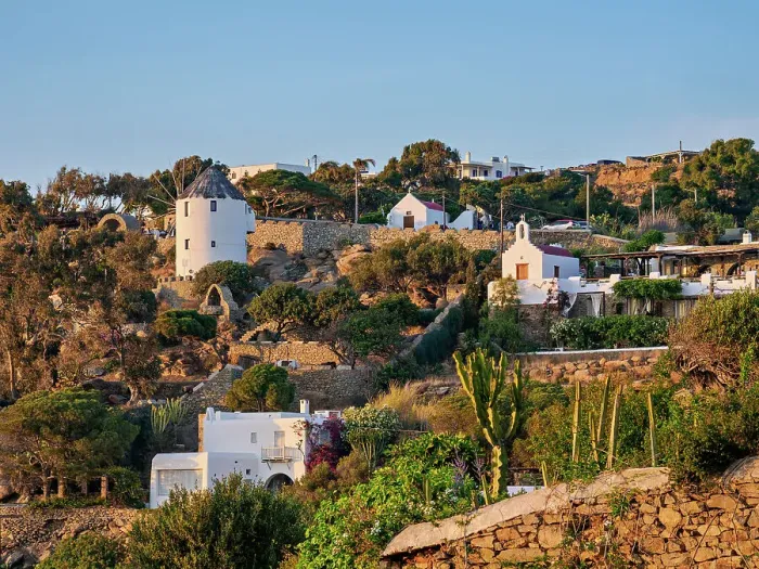Framed Print : View towards Kastro Panigiraki at sunset, Mykonos Town, Mykonos Island, Cyclades, Greece Framed Print : View towards Kastro Panigiraki at sunset, Mykonos Town, Mykonos Island, Cyclades, Greece