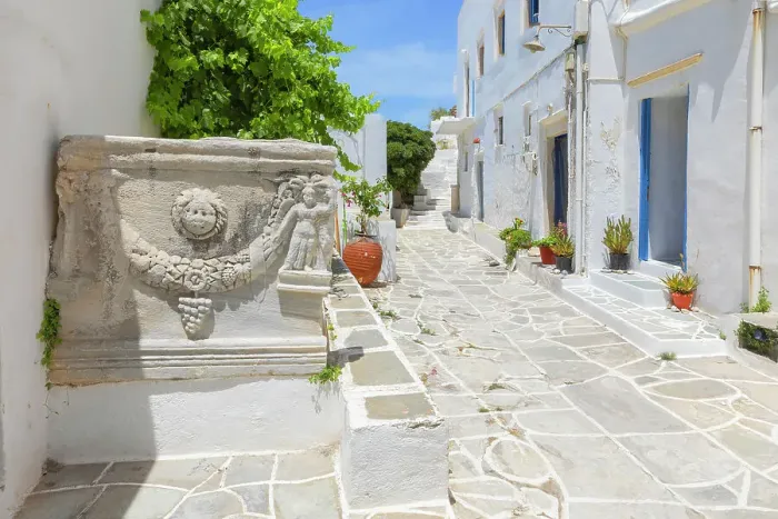 Framed Print : View of Kastro village including ancient Greece stone reliefs, Kastro, Sifnos Island, Cyclades Islands, Greece Framed Print : View of Kastro village including ancient Greece stone reliefs, Kastro, Sifnos Island, Cyclades Islands, Greece