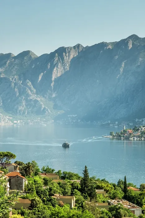 Framed Print : View over Kotor Bay, Montenegro Framed Print : View over Kotor Bay, Montenegro