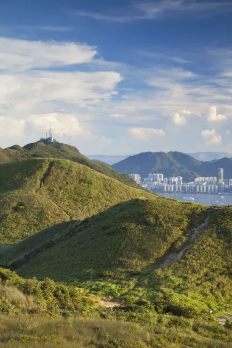 Framed Print : View of Kowloon Peak, Kowloon, Hong Kong Framed Print : View of Kowloon Peak, Kowloon, Hong Kong