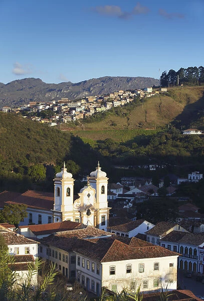 View of Our Lady of Pilar Church, Ouro Preto (UNESCO World Heritage Site), Minas Gerais