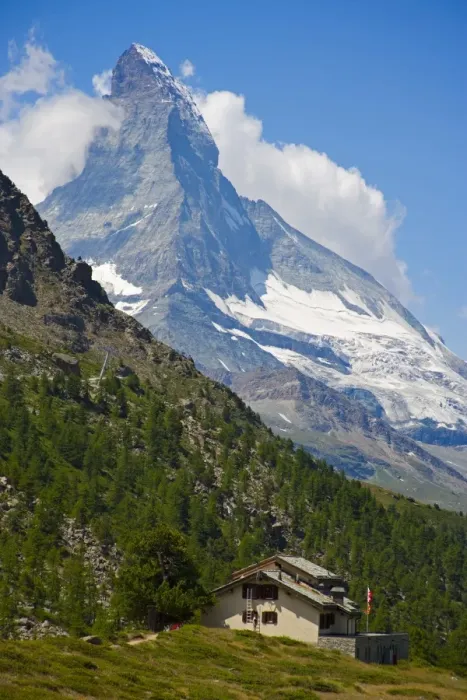 Framed Print : View of the Matterhorn, Switzerland Framed Print : View of the Matterhorn, Switzerland