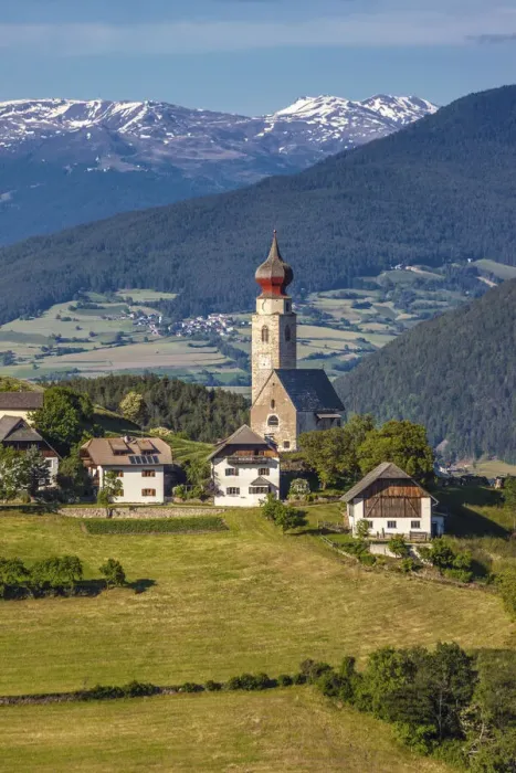 Framed Print : View of Mittelberg am Ritten, Renon, South Tyrol, Italy Framed Print : View of Mittelberg am Ritten, Renon, South Tyrol, Italy