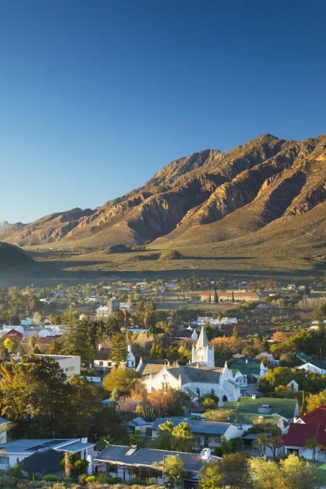 Framed Print : View of Montagu, Western Cape, South Africa Framed Print : View of Montagu, Western Cape, South Africa