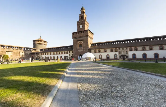Framed Print : a view of the museum of ancient art into the sforza Castle, Milan province, Lombardy Framed Print : a view of the museum of ancient art into the sforza Castle, Milan province, Lombardy