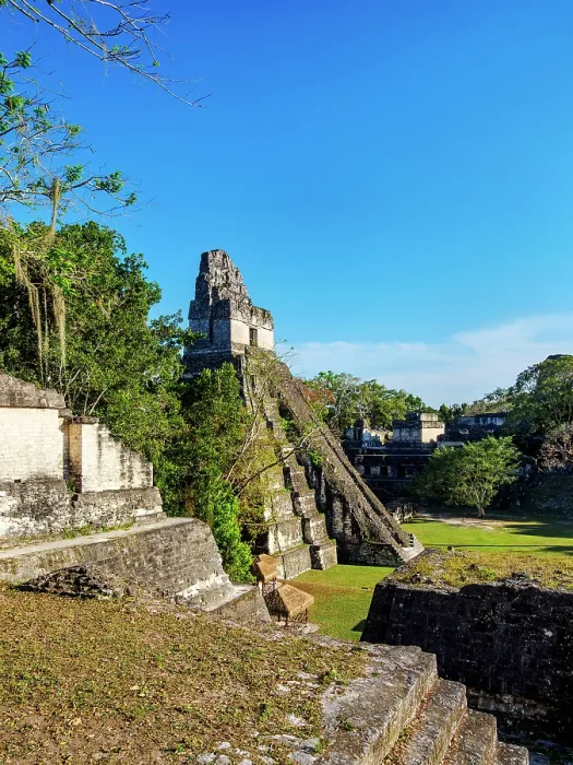 Framed Print : View over the North Acropolis towards Temple I or Temple of the Great Jaguar, Tikal, Peten Department, Guatemala Framed Print : View over the North Acropolis towards Temple I or Temple of the Great Jaguar, Tikal, Peten Department, Guatemala
