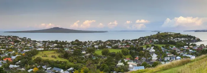 Framed Print : View of North Head and Rangitoto Island, Auckland, North Island, New Zealand Framed Print : View of North Head and Rangitoto Island, Auckland, North Island, New Zealand
