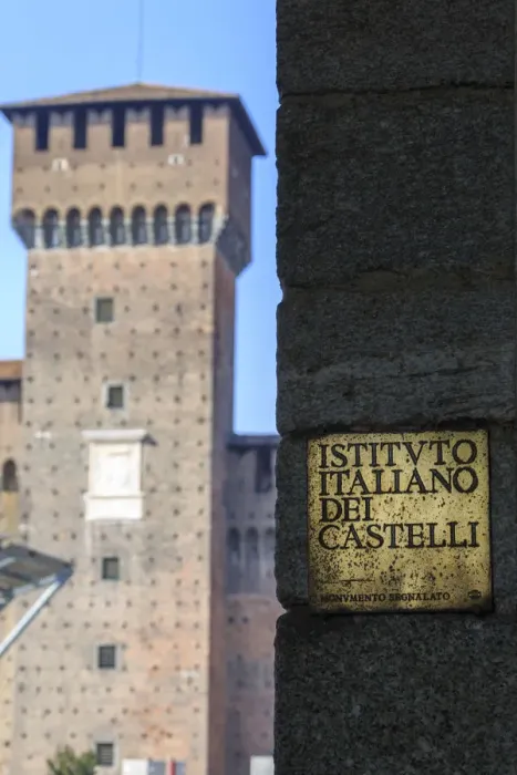 Framed Print : View of one of the old towers of the ancient Sforza Castle Milan Lombardy Italy Europe Framed Print : View of one of the old towers of the ancient Sforza Castle Milan Lombardy Italy Europe