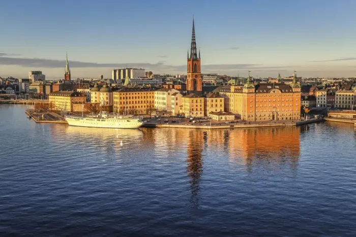 Framed Print : View of the old town Gamla Stan in Stockholm, Sweden Framed Print : View of the old town Gamla Stan in Stockholm, Sweden