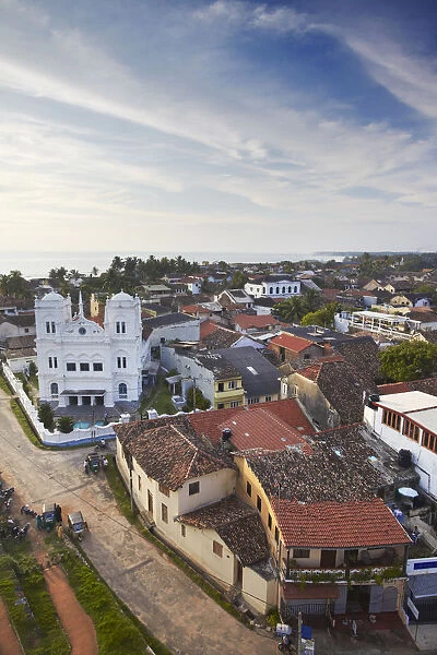 View of Old Town inside Galle Fort, Galle, Sri Lanka