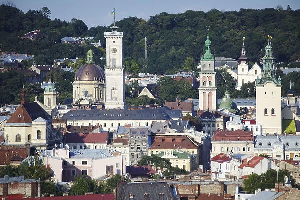 View of Old Town, Lviv, Ukraine
