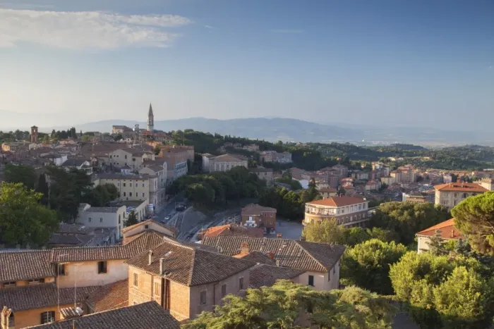Framed Print : View over Perugia, Umbria, Italy Framed Print : View over Perugia, Umbria, Italy