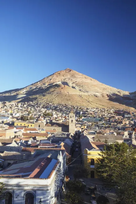 Framed Print : View of Potosi (UNESCO World Heritage Site), Bolivia Framed Print : View of Potosi (UNESCO World Heritage Site), Bolivia