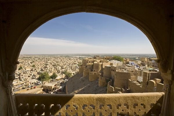 View from Rajmahal, Jaisalmer, Rajasthan, India