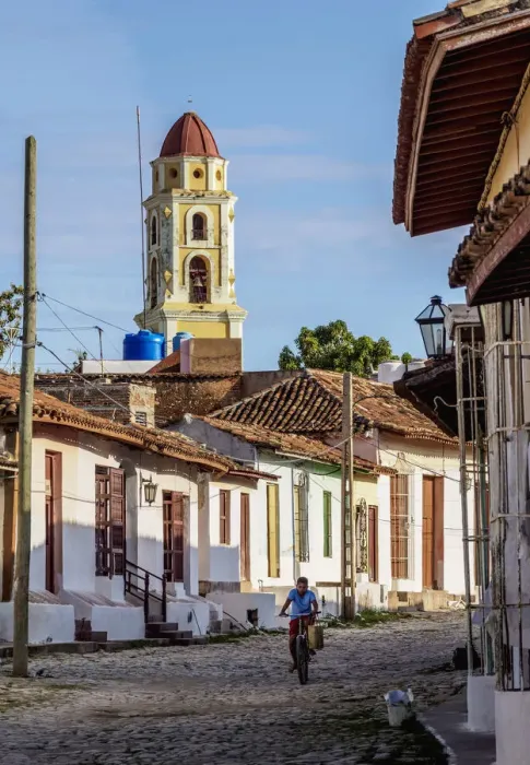 Framed Print : View towards San Francisco Convent Church Tower, Trinidad, Sancti Spiritus Province, Cuba Framed Print : View towards San Francisco Convent Church Tower, Trinidad, Sancti Spiritus Province, Cuba