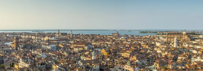 Framed Print : View over San Polo & Cannaregio areas of Venice, Veneto, Italy Framed Print : View over San Polo & Cannaregio areas of Venice, Veneto, Italy