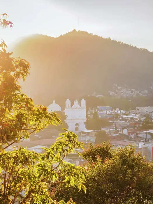 Framed Print : View towards the Santa Lucia Church at sunrise, San Cristobal de las Casas, Chiapas State, Mexico Framed Print : View towards the Santa Lucia Church at sunrise, San Cristobal de las Casas, Chiapas State, Mexico
