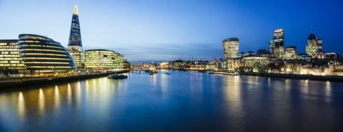 Framed Print : View of The Shard & City Hall from Tower Bridge at night, London, England Framed Print : View of The Shard & City Hall from Tower Bridge at night, London, England