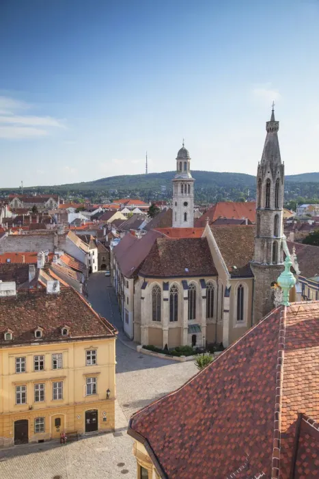 Framed Print : View of Sopron, Western Transdanubia, Hungary Framed Print : View of Sopron, Western Transdanubia, Hungary