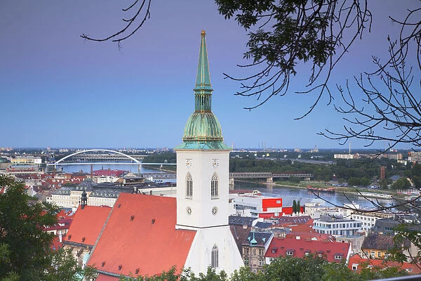View of St Martins Cathedral, Bratislava, Slovakia