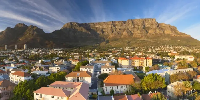 Framed Print : View of Table Mountain, Cape Town, Western Cape, South Africa Framed Print : View of Table Mountain, Cape Town, Western Cape, South Africa