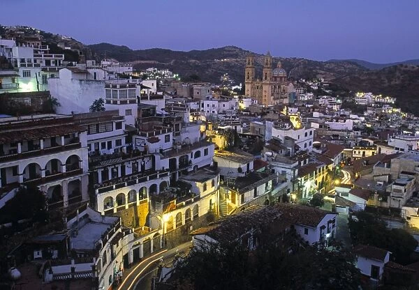 View over Taxco, Mexico