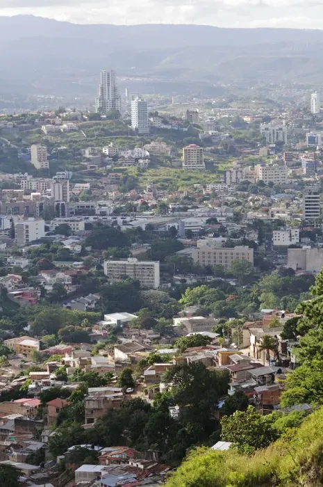 Framed Print : View over Tegucigalpa, Capital City, Central America, Honduras Framed Print : View over Tegucigalpa, Capital City, Central America, Honduras