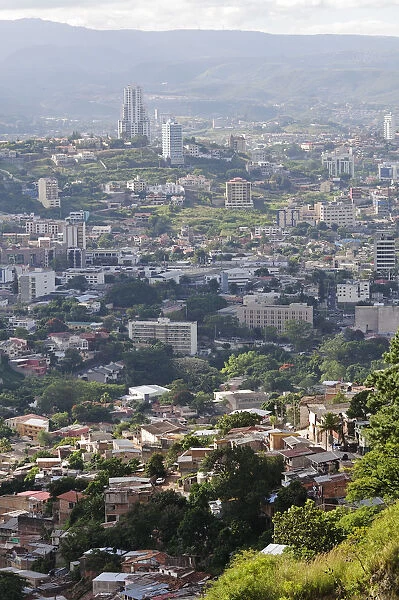 View over Tegucigalpa, Capital City, Central America, Honduras