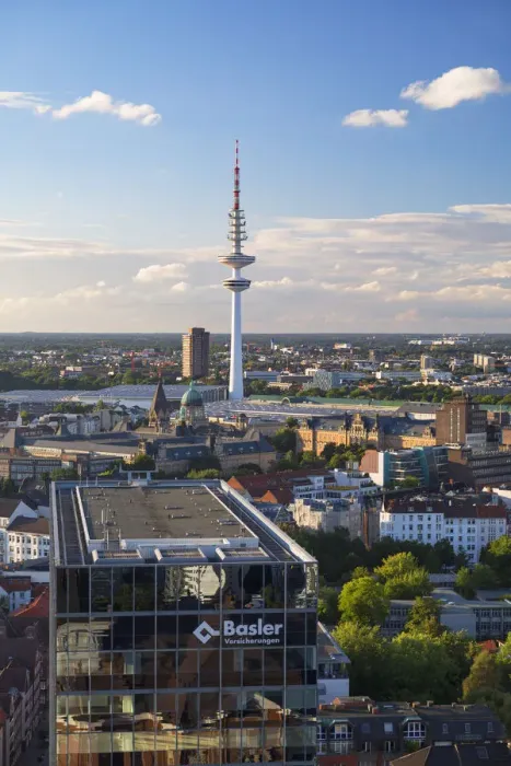 Framed Print : View of Television Tower, Hamburg, Germany Framed Print : View of Television Tower, Hamburg, Germany