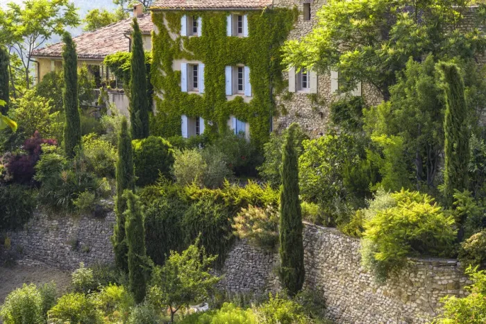 Framed Print : View of village of Aurel, Sault, Vaucluse, Alpes-de-Haute-Provence, Provence-Alpes-Cote d Azur, Provence, Southern France, France Framed Print : View of village of Aurel, Sault, Vaucluse, Alpes-de-Haute-Provence, Provence-Alpes-Cote d Azur, Provence, Southern France, France