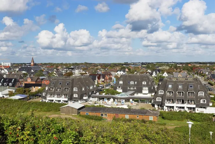 Framed Print : View over Westerland, Sylt, Schleswig Holstein, Germany Framed Print : View over Westerland, Sylt, Schleswig Holstein, Germany