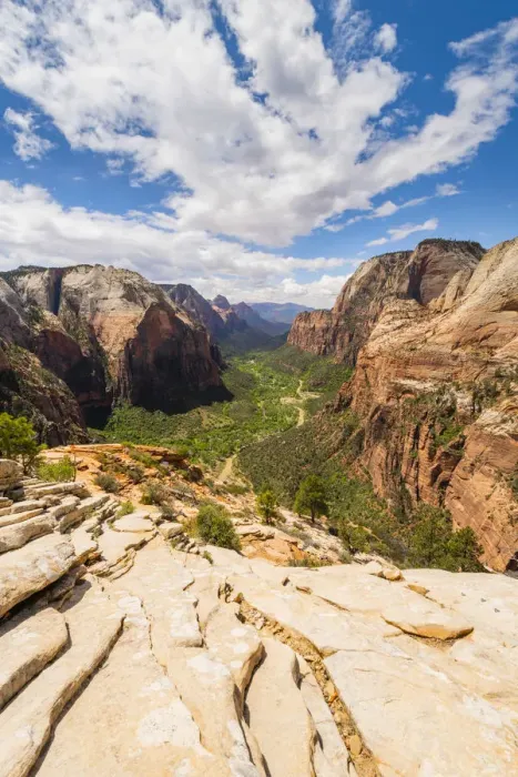 Framed Print : View down Zion Canyon from Angels landing Zion National Park, Utah, USA Framed Print : View down Zion Canyon from Angels landing Zion National Park, Utah, USA