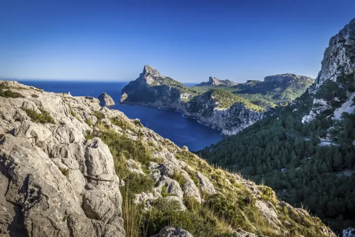 Framed Print : Viewpoint Mirador de la Nao at Cap Formentor, Mallorca, Spain Framed Print : Viewpoint Mirador de la Nao at Cap Formentor, Mallorca, Spain
