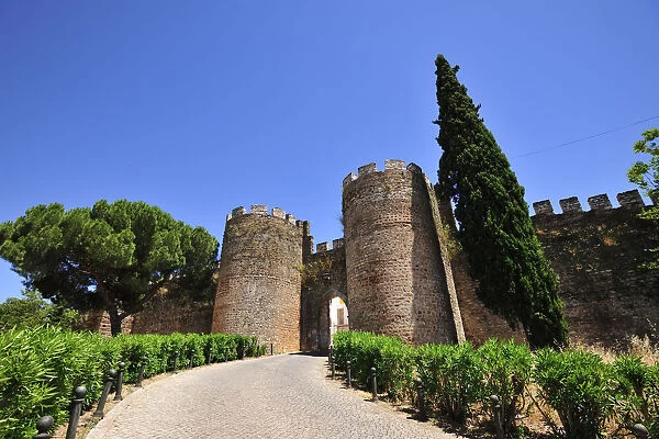 Vila Vicosa castle, dating back to the 13th century. Alentejo, Portugal