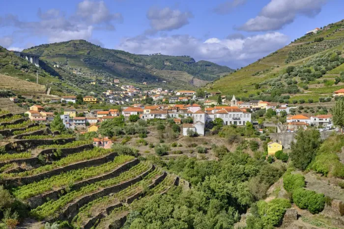 Framed Print : Vilarinho dos Freires, a village on the banks of the river Tanha Framed Print : Vilarinho dos Freires, a village on the banks of the river Tanha