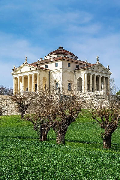 Villa Almerico Capra Valmarana (known also as La Rotonda) designed by Andrea Palladio, Vicenza, Veneto, Italy
