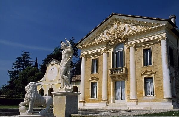 Villa Barbaro a fine example of Palladian architecture