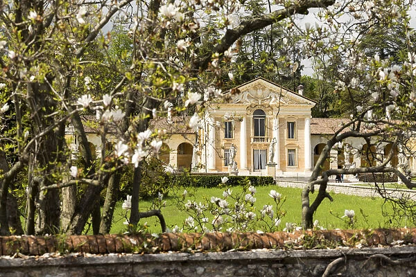 Villa di Maser in spring, Treviso, Veneto, Italy