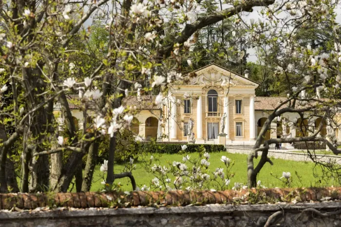 Framed Print : Villa di Maser in spring, Treviso, Veneto, Italy Framed Print : Villa di Maser in spring, Treviso, Veneto, Italy