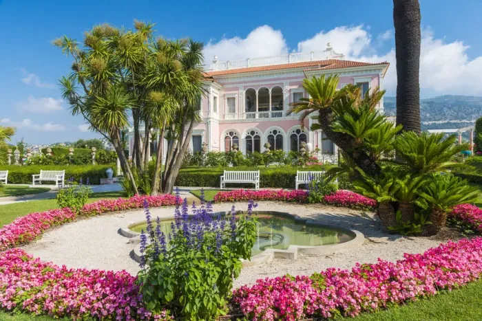 Framed Print : Villa Ephrussi de Rothschild, Saint Jean Cap Ferrat, France Framed Print : Villa Ephrussi de Rothschild, Saint Jean Cap Ferrat, France