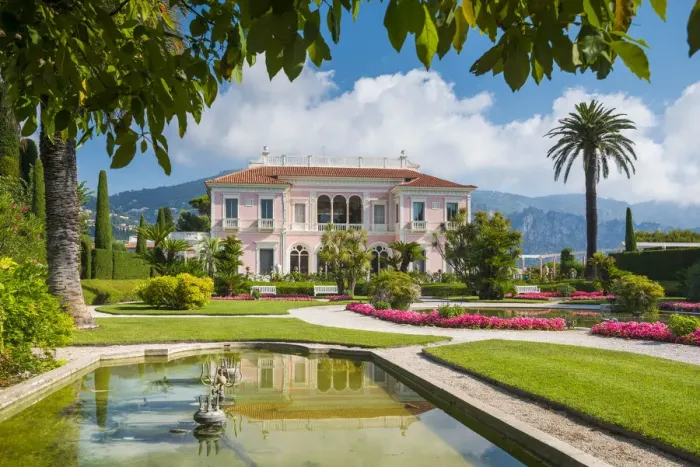 Framed Print : Villa Ephrussi de Rothschild, Saint Jean Cap Ferrat, France Framed Print : Villa Ephrussi de Rothschild, Saint Jean Cap Ferrat, France