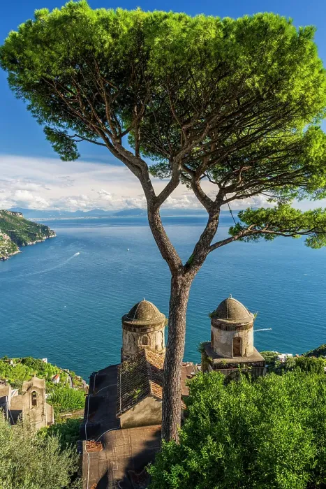 Framed Print : Villa Rufolo, Ravello, Amalfi coast, Campania, Italy